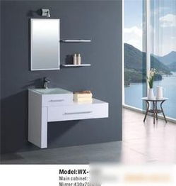廠家直銷各款精美浴室柜，wx-1001展現(xiàn)衛(wèi)浴空間簡(jiǎn)約現(xiàn)代風(fēng)
